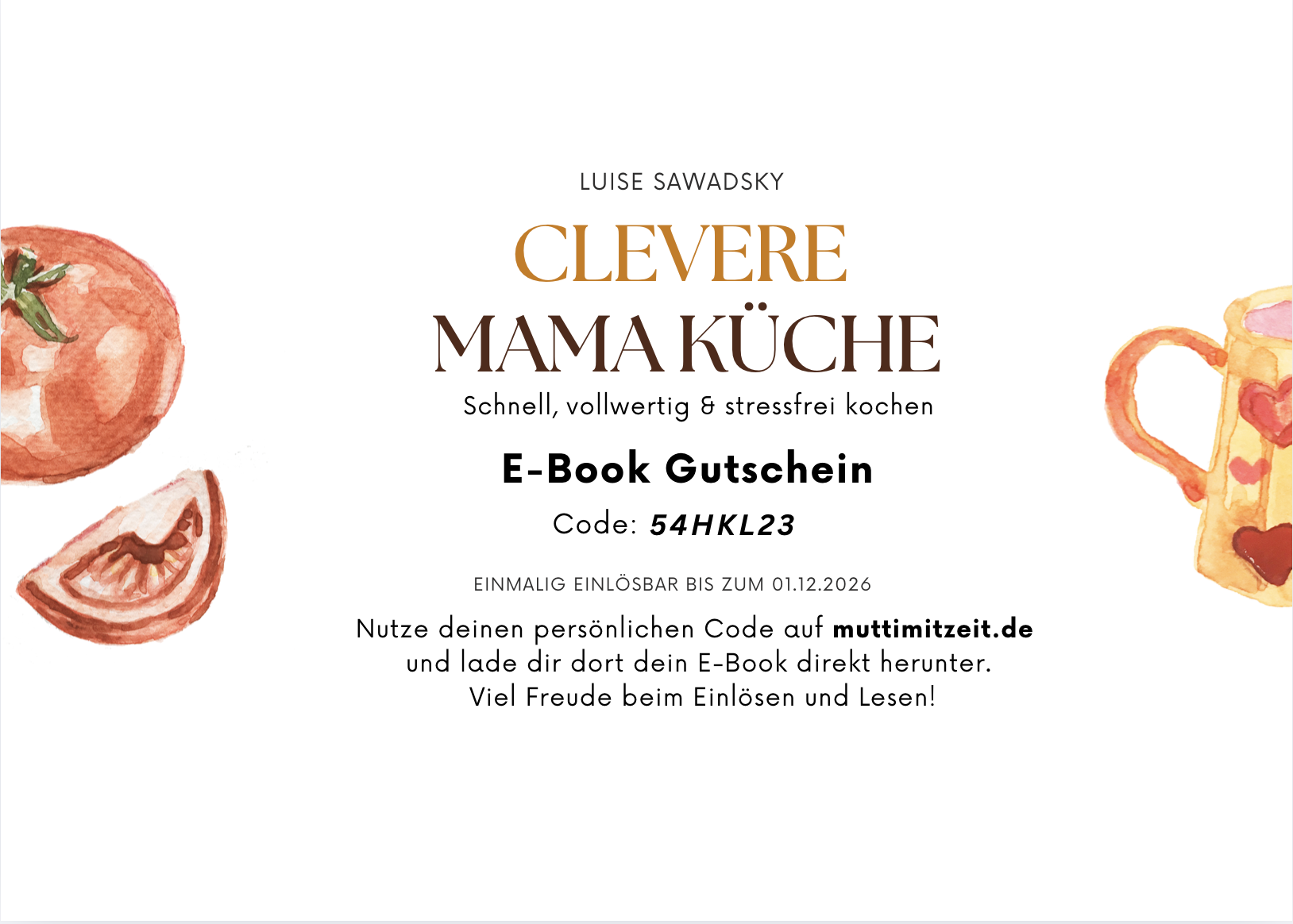 Clevere Mama Küche eBook Gutschein – Bild 6