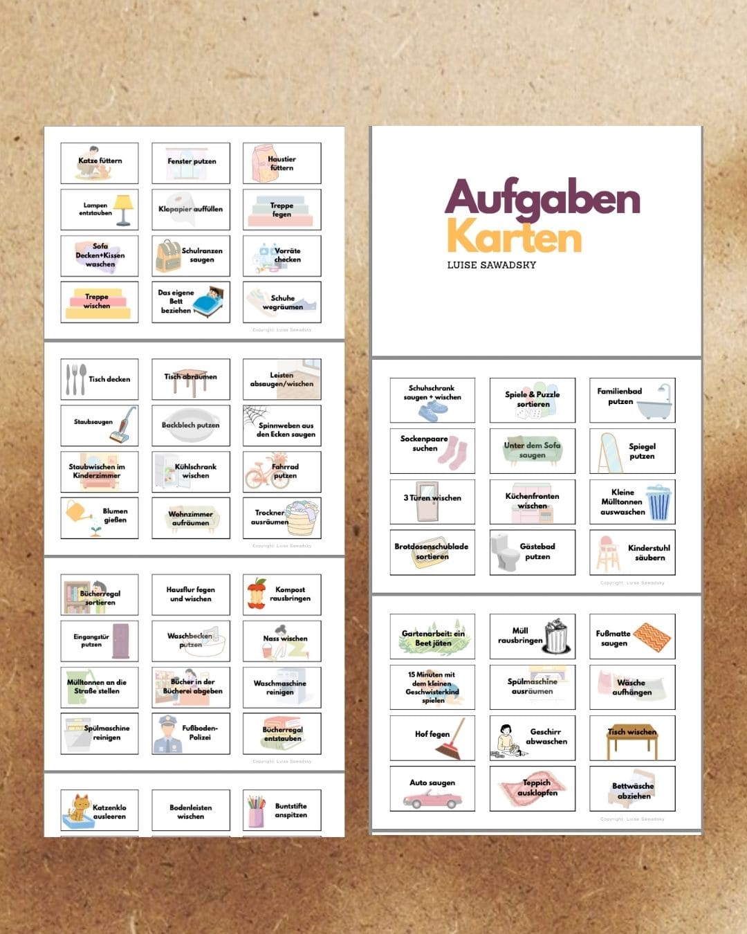 Aufgaben Karten – Bild 3